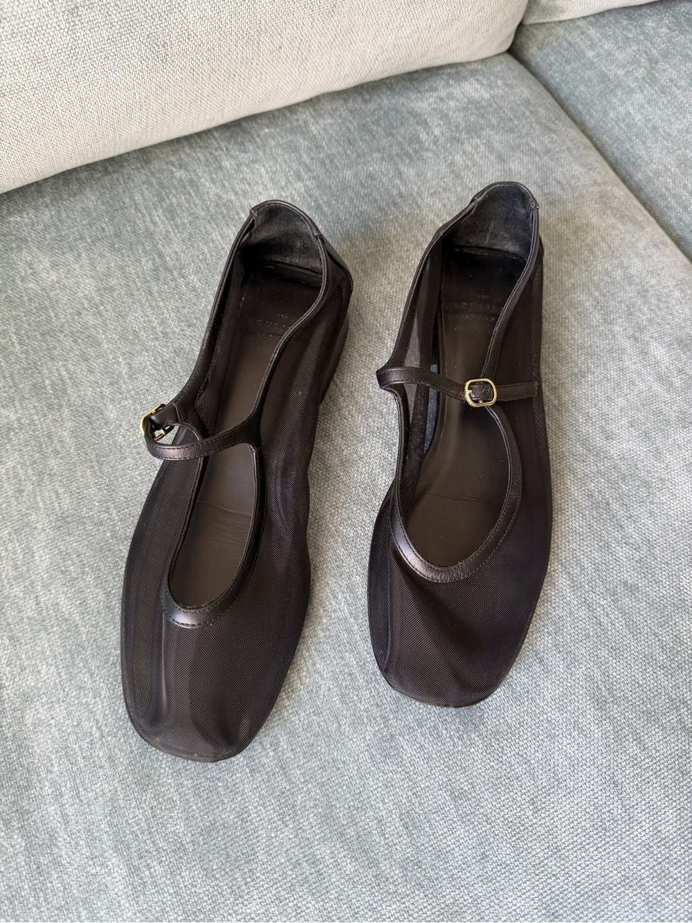 Sezane mesh flats
